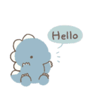 恐竜ぬいのやさしい英語挨拶（個別スタンプ：5）