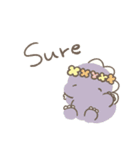 恐竜ぬいのやさしい英語挨拶（個別スタンプ：25）