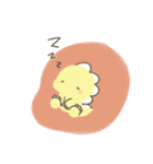 恐竜ぬいのやさしい英語挨拶（個別スタンプ：34）
