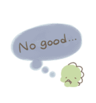 恐竜ぬいのやさしい英語挨拶（個別スタンプ：37）