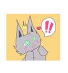 猫のミルクとくるみ3（個別スタンプ：10）