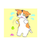 猫のミルクとくるみ3（個別スタンプ：19）
