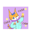 猫のミルクとくるみ3（個別スタンプ：23）