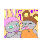 猫のミルクとくるみ3（個別スタンプ：31）