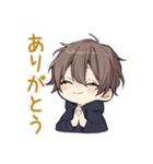 ちびパーカーくんの秋日和★ゆるかわ（個別スタンプ：3）