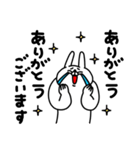 全力うさぎお母さんは超ネガティブ編（個別スタンプ：12）