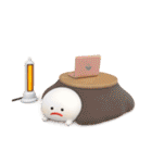 みじめちゃん 秋と冬 （3D）（個別スタンプ：27）