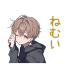 ゆるパーカーくんの秋日和★（個別スタンプ：9）