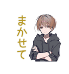 ゆるパーカーくんの秋日和★（個別スタンプ：29）