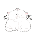 うちの子白猫！(長毛)（個別スタンプ：25）
