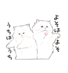 うちの子白猫！(長毛)（個別スタンプ：39）