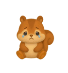 可愛い3Dリス（個別スタンプ：23）