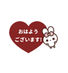 [❹]▶️動く⬛ピョンピョンラビット⬛（個別スタンプ：1）