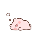 動くこぶたの英語（個別スタンプ：4）