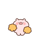 動くこぶたの英語（個別スタンプ：15）