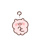 動くこぶたの英語（個別スタンプ：17）
