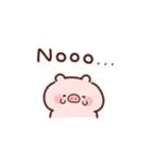 動くこぶたの英語（個別スタンプ：19）