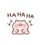 動くこぶたの英語（個別スタンプ：20）