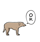 しゃべるモンゴルの犬（個別スタンプ：6）