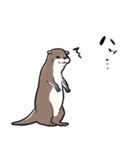 闇堕ちカワウソ（個別スタンプ：38）
