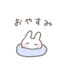 ゆるい手書きうさぎ☆ネガティブスタンプ（個別スタンプ：40）