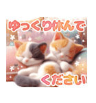 三毛猫のネガティブスタンプ✩.*˚（個別スタンプ：7）
