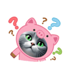 可愛すぎるねこ様（個別スタンプ：4）