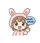 うさぴょんがごあいさつ（個別スタンプ：6）