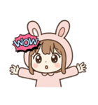 うさぴょんがごあいさつ（個別スタンプ：8）