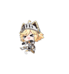『星の翼』スタンプ Vol.9 ビーチパーティ（個別スタンプ：6）
