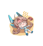 『星の翼』スタンプ  Vol.10 サマー（個別スタンプ：3）