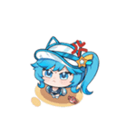『星の翼』スタンプ  Vol.10 サマー（個別スタンプ：13）