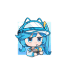 『星の翼』スタンプ  Vol.10 サマー（個別スタンプ：16）