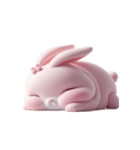 ピンクうさぎの「愛してる」（個別スタンプ：15）