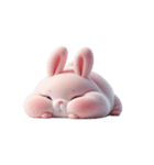 ピンクうさぎの「愛してる」（個別スタンプ：31）