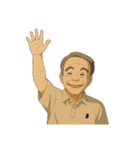 あの宮：崎アニメ風のオジさんのええ画像（個別スタンプ：13）