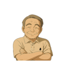あの宮：崎アニメ風のオジさんのええ画像（個別スタンプ：20）