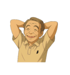 あの宮：崎アニメ風のオジさんのええ画像（個別スタンプ：25）