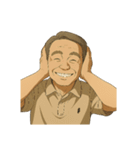 あの宮：崎アニメ風のオジさんのええ画像（個別スタンプ：31）