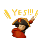 名画3Dで使える日常スタンプ［第一弾]（個別スタンプ：24）