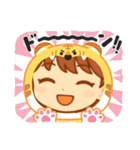 幸せ女神ゆかりんスタンプ（個別スタンプ：1）