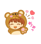 幸せ女神ゆかりんスタンプ（個別スタンプ：6）