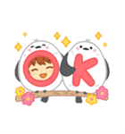幸せ女神ゆかりんスタンプ（個別スタンプ：16）