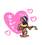 エジプト壁画、秒で返信★即レス（個別スタンプ：3）