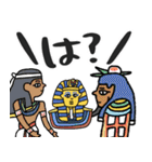 エジプト壁画、秒で返信★即レス（個別スタンプ：27）