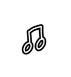 手描きヘタ字ひらがな50音(あ～は Ver.)（個別スタンプ：39）
