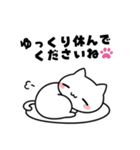 よわよわ猫 使える丁寧語（個別スタンプ：1）