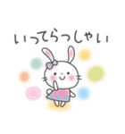 メルヘンうさぎ5(待ち合わせ)（個別スタンプ：2）