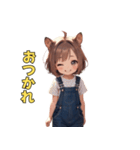 いつも明るい♡リス娘（個別スタンプ：6）