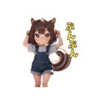 いつも明るい♡リス娘（個別スタンプ：19）